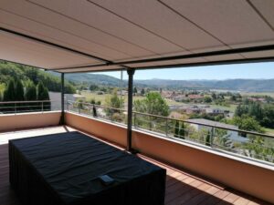 Installation store de terrasse Valence