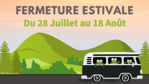 CHABANEL - fermeture estivale 2023