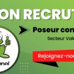 CHABANEL - offre emploi Poseur confirmé Mai 2025