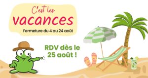 CHABANEL - Balise OG dates de vacances été 2025